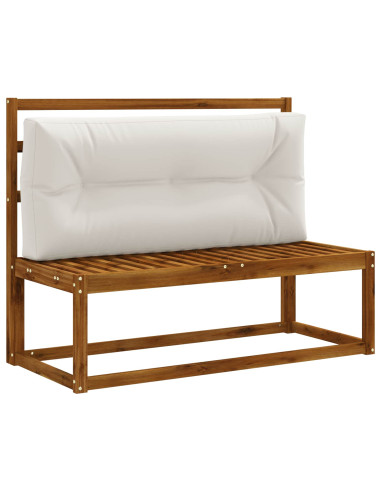 Cuscino per schienale di pallet VIANEN 100% Poliestere Bianco