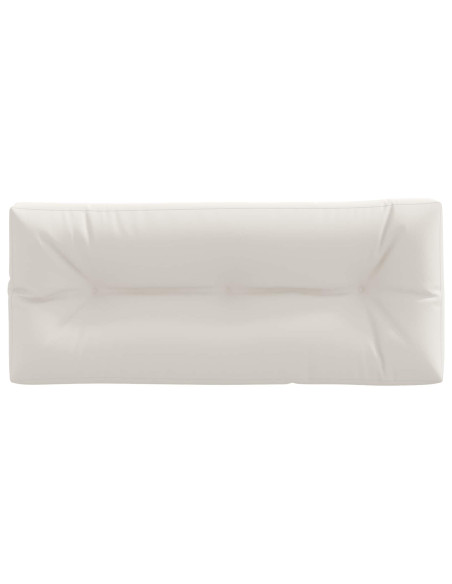 Cuscino per schienale di pallet VIANEN 100% Poliestere Bianco