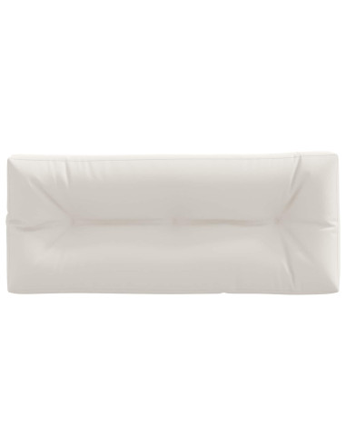 Cuscino per schienale di pallet VIANEN 100% Poliestere Bianco