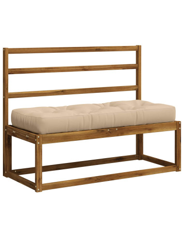 Cuscino per Pallet VIANEN 100% Poliestere Crema