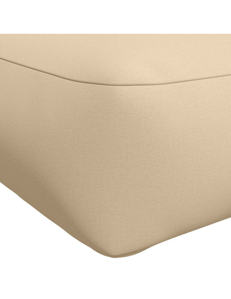 Cuscino per Pallet VIANEN 100% Poliestere Crema