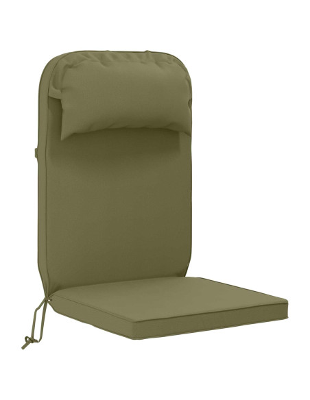 Cuscino per Lounger Sole 100% Poliestere Verde Oliva