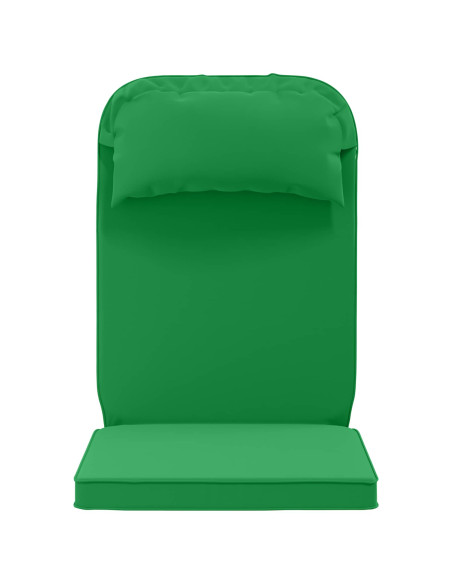 Cuscino per Lounger Sole 100% Poliestere Verde 55 x 124 x 5 cm