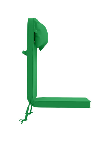 Cuscino per Lounger Sole 100% Poliestere Verde 55 x 124 x 5 cm
