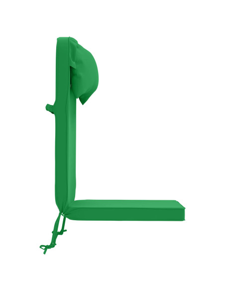 Cuscino per Lounger Sole 100% Poliestere Verde 55 x 124 x 5 cm