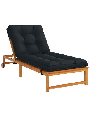 Cuscino per Lettino VIANEN 100% Poliestere Blu Scuro