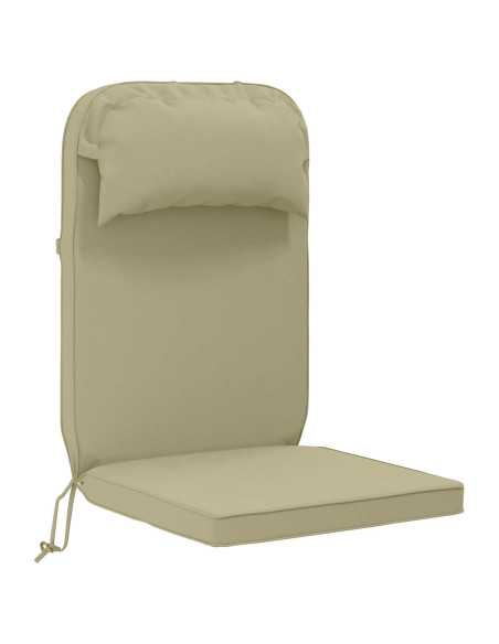 Cuscino per Lounger Sole 100% Poliestere Verde chiaro
