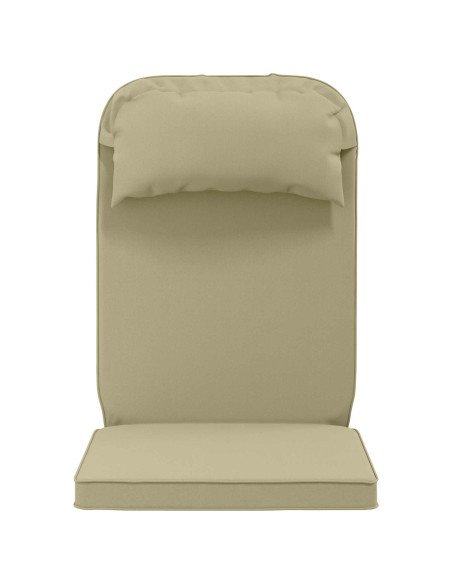 Cuscino per Lounger Sole 100% Poliestere Verde chiaro