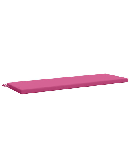 Cuscino per panchina SOEST 100% Poliestere Rosa 140 x 50 x 5 cm