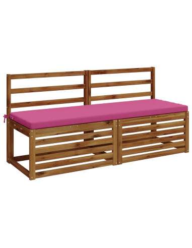 Cuscino per panchina SOEST 100% Poliestere Rosa 140 x 50 x 5 cm