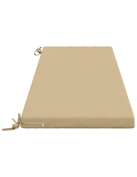 Cuscino per panchina SOEST 100% Poliestere Beige