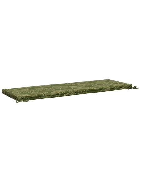 Cuscino per panchina SOEST 100% Poliestere Design a foglia