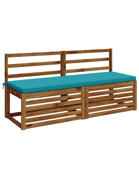 Cuscino per panchina SOEST 100% Poliestere Turchese