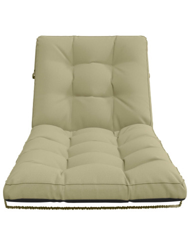 Cuscino per Lettino VIANEN 100% Poliestere Verde chiaro