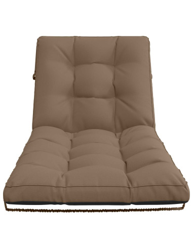 Cuscino per Lettino VIANEN 100% Poliestere Tortora