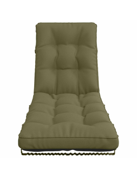 Cuscino per Lettino VIANEN 100% Poliestere Verde Oliva