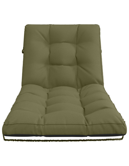 Cuscino per Lettino VIANEN 100% Poliestere Verde Oliva
