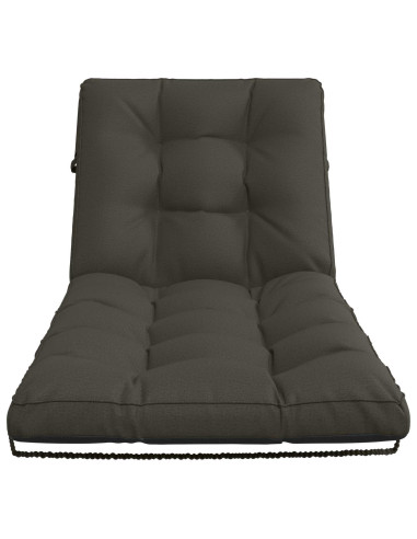 Cuscino per Lettino VIANEN 100% Poliestere Antracite
