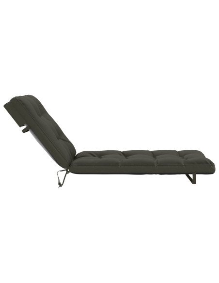 Cuscino per Lettino VIANEN 100% Poliestere Antracite