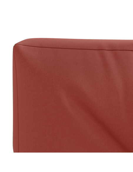Cuscino per schienale di pallet VIANEN 100% Poliestere Rosso