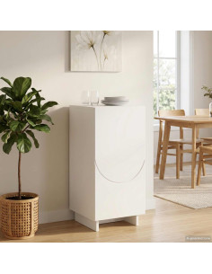 Credenza Bianco 33,5 x 34,5 x 75 cm Legno ingegnerizzato