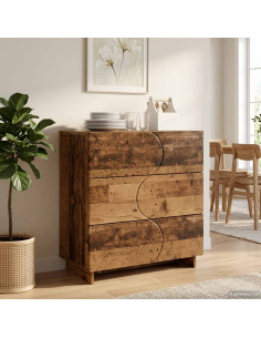 Credenza Legno antico 70 x 38 x 75 cm Legno ingegnerizzato