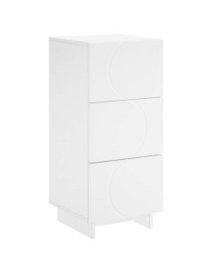 Credenza Bianco 33,5 x 34,5 x 75 cm Legno ingegnerizzato 2