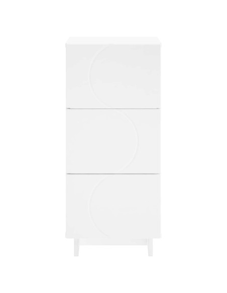 Credenza Bianco 33,5 x 34,5 x 75 cm Legno ingegnerizzato