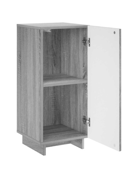 Credenza Sonoma grigio 33,5 x 34,5 x 75 cm Legno ingegnerizzato