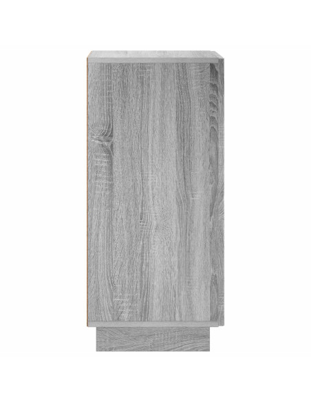 Credenza Sonoma grigio 33,5 x 34,5 x 75 cm Legno ingegnerizzato