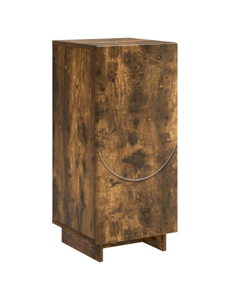 Credenza Rovere Fumo 33,5 x 34,5 x 75 cm Legno ingegnerizzato