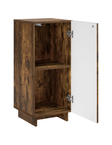 Credenza Rovere Fumo 33,5 x 34,5 x 75 cm Legno ingegnerizzato