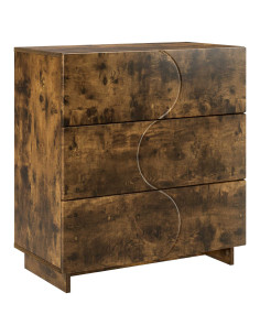 Credenza Rovere Fumo 70 x 38 x 75 cm Legno ingegnerizzato 2