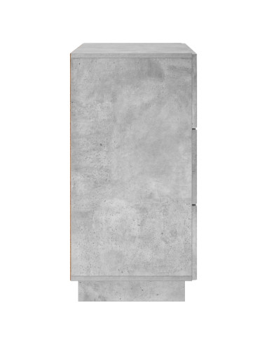 Credenza Grigio Cemento 70 x 38 x 75 cm Legno ingegnerizzato