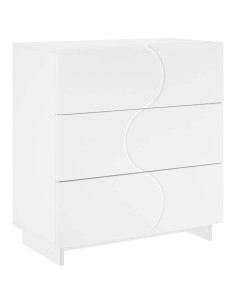 Credenza Bianco 70 x 38 x 75 cm Legno ingegnerizzato 2