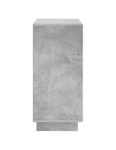 Credenza Grigio Cemento 67 x 34,5 x 75 cm Legno ingegnerizzato