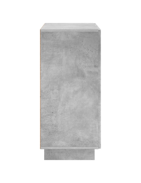 Credenza Grigio Cemento 67 x 34,5 x 75 cm Legno ingegnerizzato