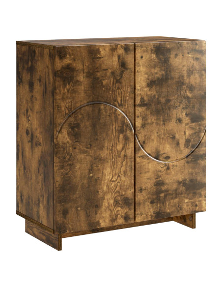 Credenza Rovere Fumo 67 x 34,5 x 75 cm Legno ingegnerizzato