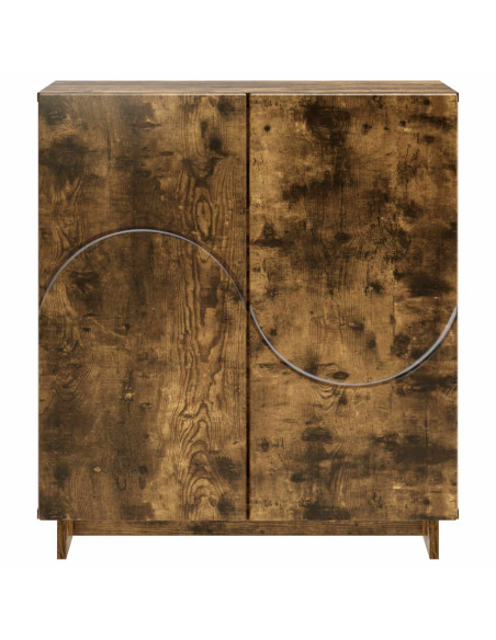 Credenza Rovere Fumo 67 x 34,5 x 75 cm Legno ingegnerizzato