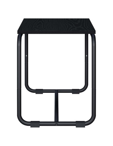 Supporto TV 60 x 35.5 x 42 cm Rovere Nero Legno ingegnerizzato