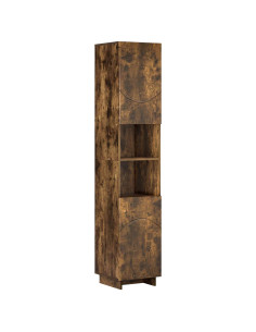 Mobile da bagno Rovere Fumo 36.5 x 38 x 180 cm 2