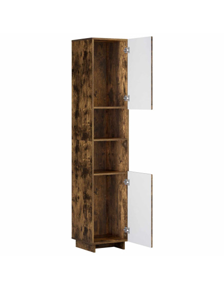 Mobile da bagno Rovere Fumo 36.5 x 38 x 180 cm