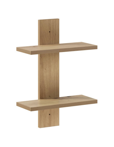 Scaffale da parete Rovere Artigianale 30 x 13,5 x 43 cm