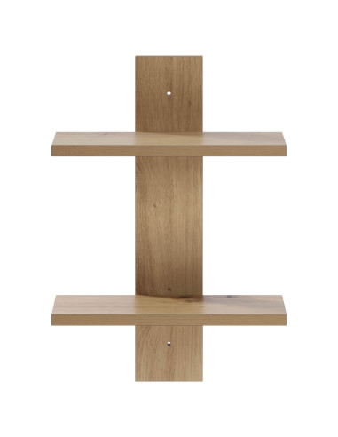 Scaffale da parete Rovere Artigianale 30 x 13,5 x 43 cm