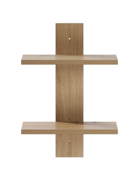 Scaffale da parete Rovere Artigianale 30 x 13,5 x 43 cm