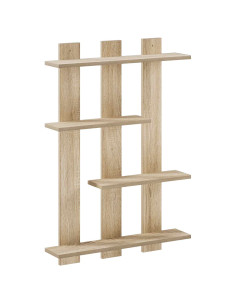 Scaffale da parete Rovere Sonoma 61 x 13,5 x 88 cm