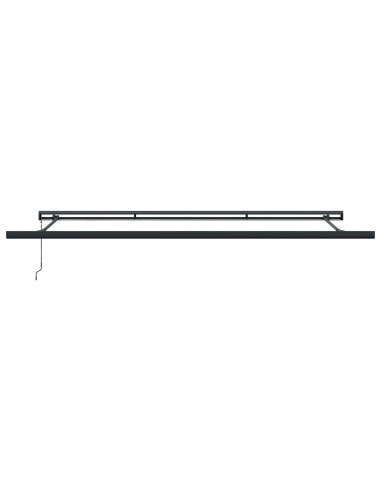 | Tenda Retrattile | Grigio 400 × 300 cm Poliestere e Alluminio