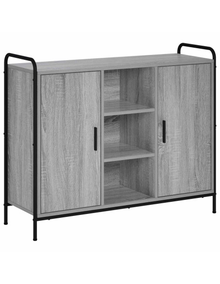 Credenza Sonoma grigio 97 x 33 x 81 cm Legno ingegnerizzato