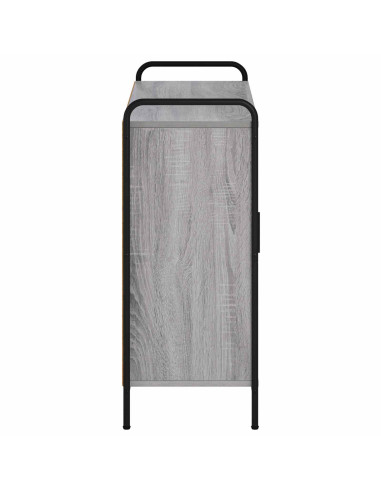 Credenza Sonoma grigio 97 x 33 x 81 cm Legno ingegnerizzato