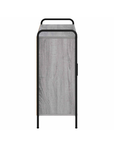 Credenza Sonoma grigio 97 x 33 x 81 cm Legno ingegnerizzato